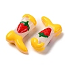 Baking Paint Glass Enamel Beads BLOW-D300-01K-2