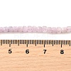 Natural Kunzite Beads Strands G-Q044-A01-3x3mm-5