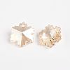 Faceted K9 Glass Charms EGLA-P026-F03-2