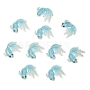 10Pcs UV Printing Acrylic Pendants TACR-YW0003-22B-1