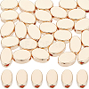 Beebeecraft 40Pcs Long-Lasting Plated Brass Beads KK-BBC0013-17-1