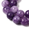 Natural White Jade Beads Strands G-H348-8mm-05-4