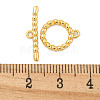 Brass Toggle Clasps KK-A223-25G-6