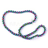 Non-magnetic Synthetic Hematite Beads Strands X-G-S096-4mm-5-3