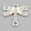 Alloy Rhinestone Links connectors ALRI-S170-11S-1