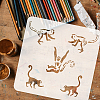 Plastic Drawing Painting Stencils Templates DIY-WH0172-1021-3