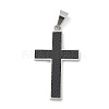 304 Stainless Steel Pendants STAS-K151-07P-01-1