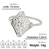 201 Stainless Steel Finger Rings FS-WG07FAA-01-3