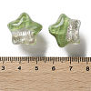 Gradient Color Transparent Hand-drawed Acrylic Beads TACR-P012-01B-04-3