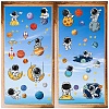 8 Sheets 8 Styles PVC Waterproof Wall Stickers DIY-WH0345-119-1