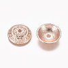 Alloy Bead Caps PALLOY-J716-30RG-AAA-2