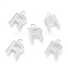 Non-Tarnish 201 Stainless Steel Charms X-STAS-C021-06P-R-1