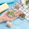 4 Rolls 4 Colors Round Waxed Polyester Cord YC-TA0001-27B-5
