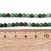 Natural Fuchsite Beads Strands G-B190-B02-4mm-5