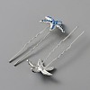 Wedding Bridal Hair Forks OHAR-WH0021-13A-S-2