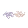 Transparent Acrylic Bead Caps DIY-B073-08-2