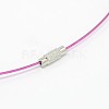Steel Wire Necklace Cord X-TWIR-SW001-14-2