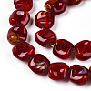 Handmade Milleflori Glass Beads Strands LAMP-M018-01A-08-2