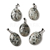 Natural Sesame Jasper Pendants G-Z055-03P-07-1