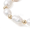 Natural Cultured Freshwater Pearl Finger Rings RJEW-JR01012-3