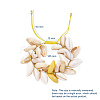 Adjustable Nylon Thread Cord Braided Bead Bracelets BJEW-JB05117-04-5