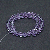 Faceted Round Imitation Austrian Crystal Bead Strands G-M182-10mm-04A-2
