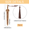 Sword Bamboo Bookmarks AJEW-WH0291-91-2