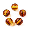 Resin Imitation Amber Beads RESI-N034-01-H01-2