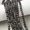 Natural Ice Obsidian Beads Strands G-P590-A03-6mm-02-1