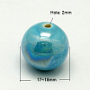 Handmade Porcelain Beads X-PORC-D001-18mm-12-2