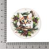 Christmas Theme Printed Acrylic Pendants OACR-G043-04B-3