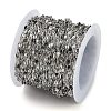 Brass Dapped Chains AJEW-Q153-03P-01-3