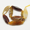 Natural Crackle Agate Beads Strands G-D090-2-2