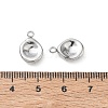 304 Stainless Steel Charms SA-CBA11D7-02P-3