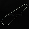 304 Stainless Steel Snake Chain Necklaces X-STAS-S029-09-1