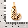 Brass Micro Pave Cubic Zirconia Pendants KK-C076-29J-G01-3