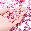 200Pcs 2 Colors Imitation Taiwan Acrylic Rhinestone Cabochons GACR-YW0001-06-5