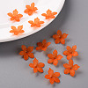 Frosted Acrylic Bead Caps MACR-S371-05A-726-6