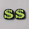 U.S. Dollar Food Grade Eco-Friendly Silicone Focal Beads LS-SIL-CJC0007-02C-1
