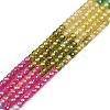 Cubic Zirconia Beads Strands ZIRC-P125-2x3mm-07-2