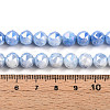 Anti-Tarnish Electroplate Glass Beads Strands X-GLAA-N010-8mm-02-5
