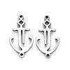 Tarnish Resistant 201 Stainless Steel Links STAS-R107-07-1