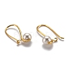 Brass Hoop Earrings X-EJEW-B005-01G-2