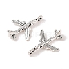 Tibetan Style Alloy Airliner Pendants X-TIBEB-A101638-AS-FF-2