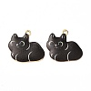 Alloy Enamel Pendants ENAM-M046-11G-C-2