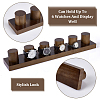 6-Slot Wood Watches Holder Stands ODIS-WH0030-127-3