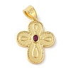 Eco-Friendly Brass Pendants KK-M246-02G-1