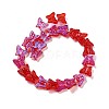 Transparent Glass Beads Strands GLAA-F114-04-3