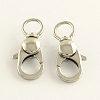 304 Stainless Steel Swivel Lobster Claw Clasps STAS-R065-10-1