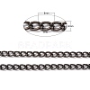 Iron Twisted Chains Curb Chains CHS007Y-B-2